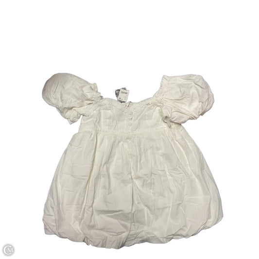 Tunic Short Sleeve By Free People In Cream, Size: M