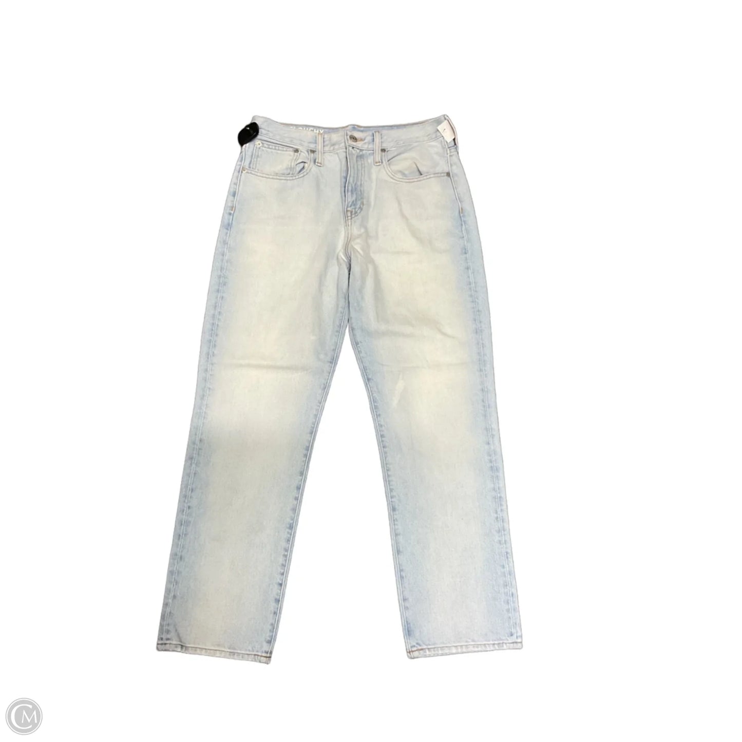 Jeans Straight By J. Crew In Blue Denim, Size: 4
