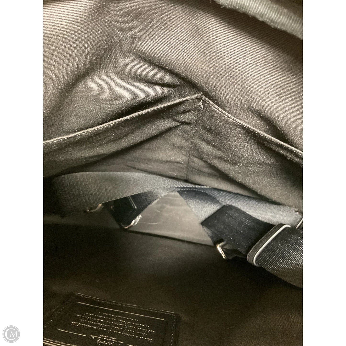 Laptop Bag Designer By Coach, Size: Large