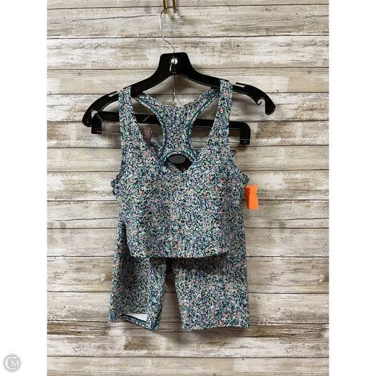 Athletic Shorts 2pc By Sage In Floral Print, Size: Xs
