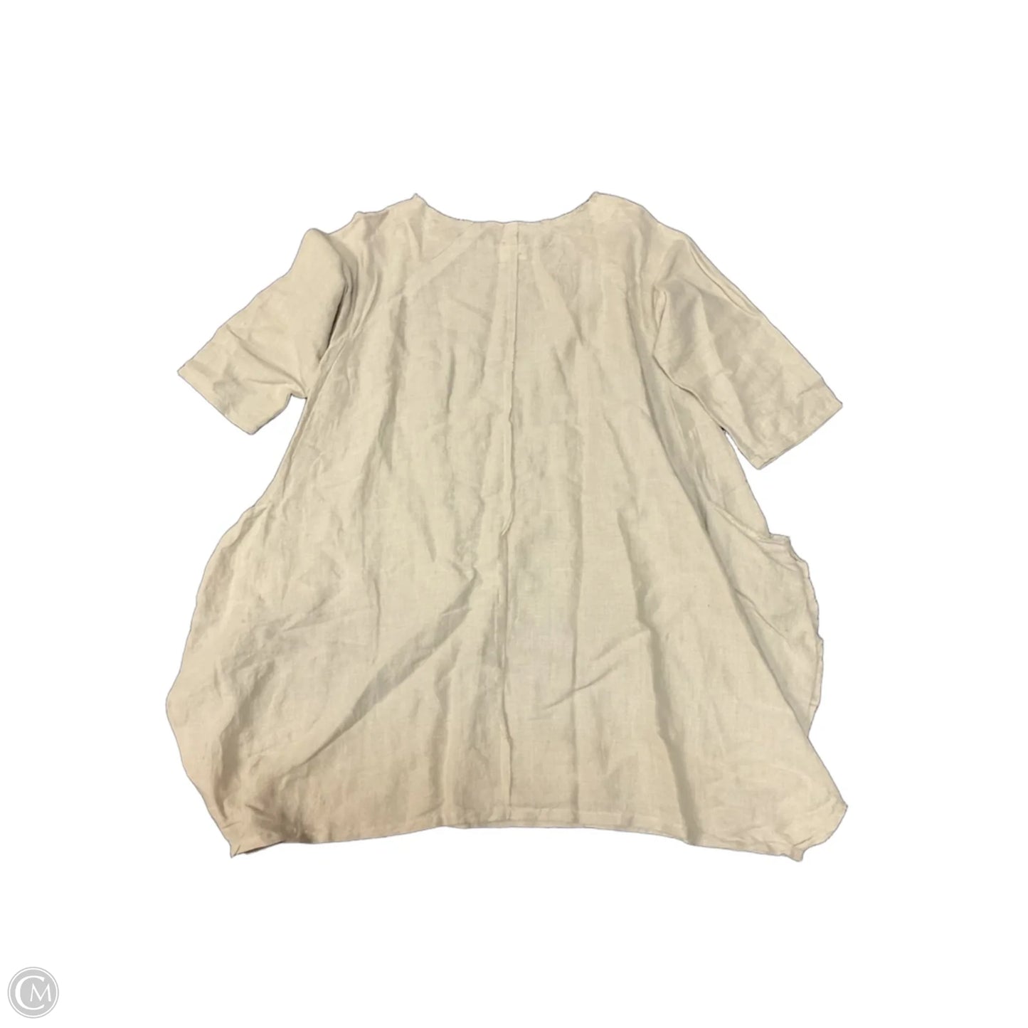 Dress Casual Midi By Clothes Mentor In Taupe, Size: Osfm