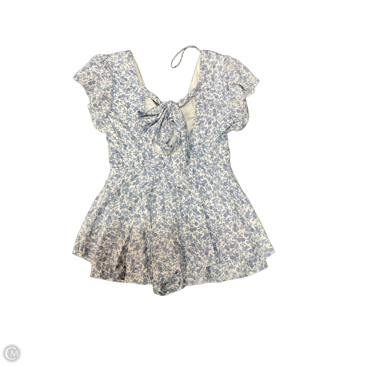 Romper By Blue Rain In Floral Print, Size: L