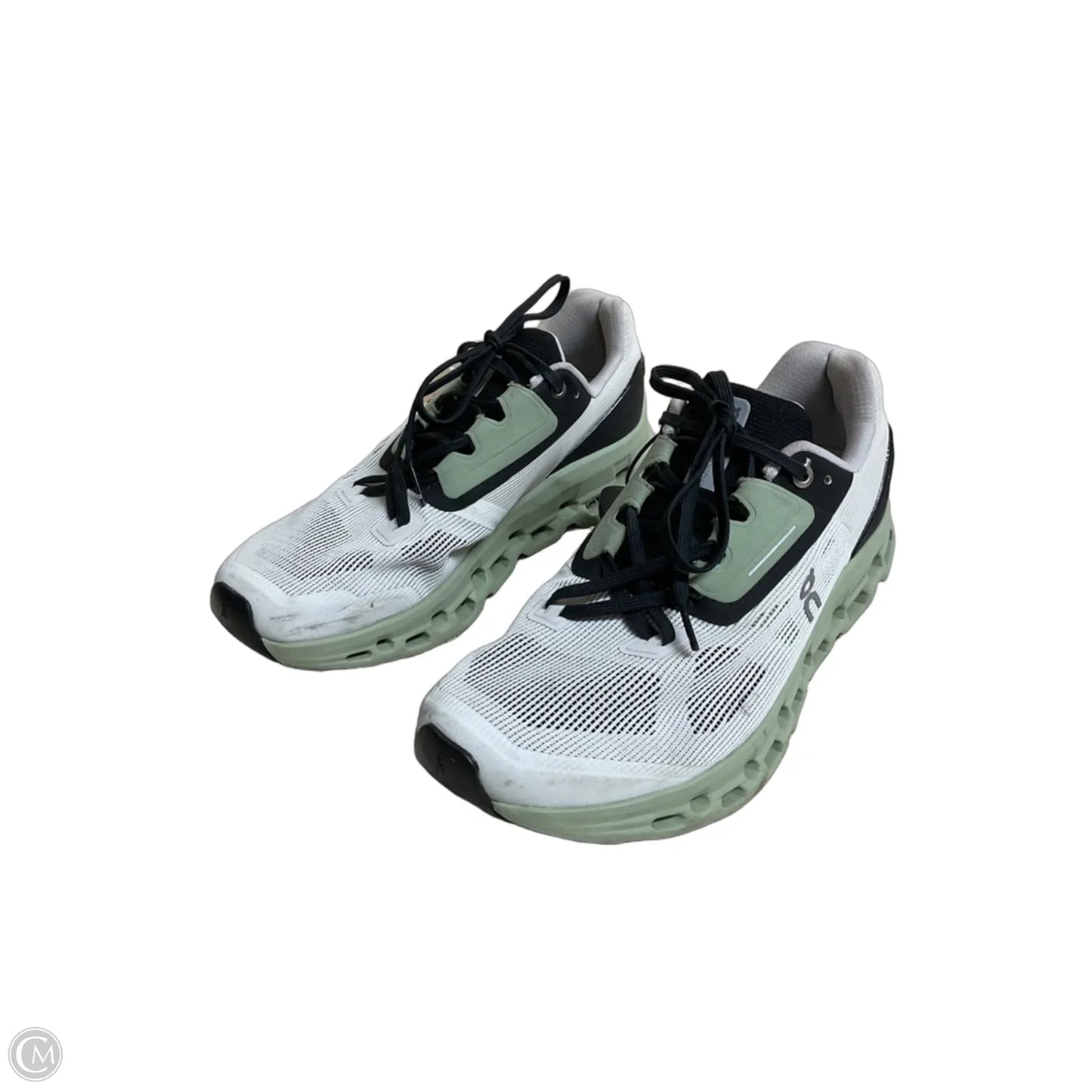 Shoes Sneakers By On Cloud In Black & Green, Size: 9