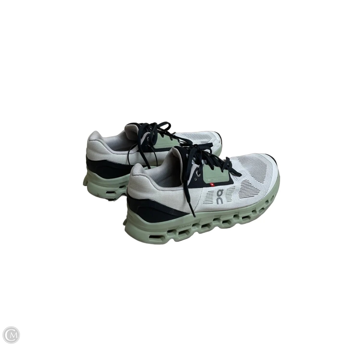 Shoes Sneakers By On Cloud In Black & Green, Size: 9