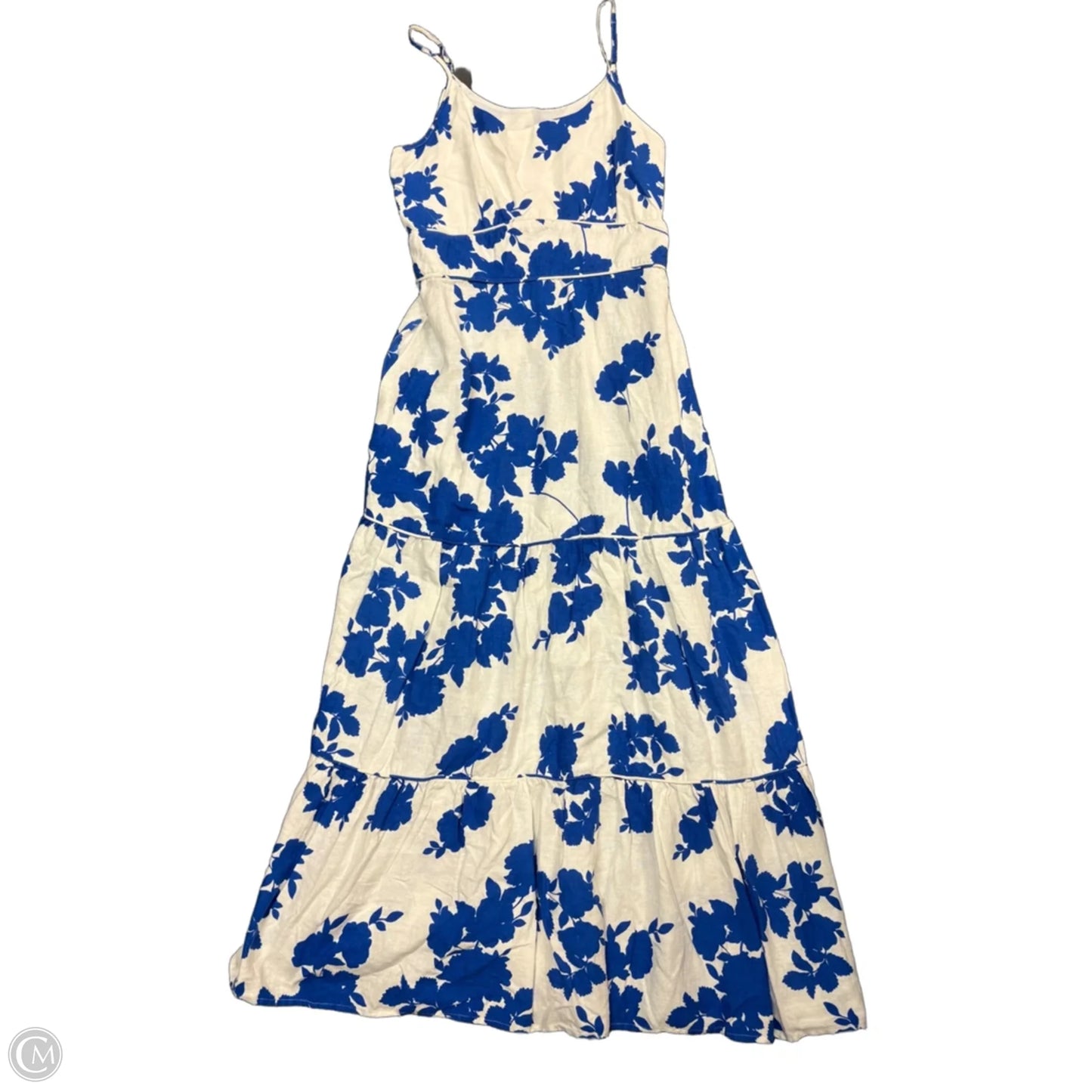 Dress Casual Maxi By Cynthia Rowley In Blue & White, Size: M