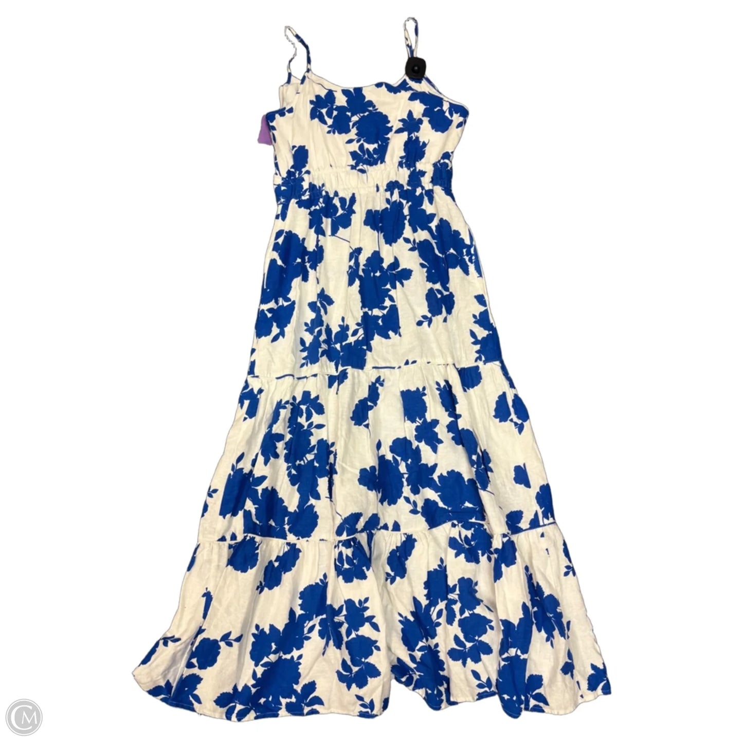 Dress Casual Maxi By Cynthia Rowley In Blue & White, Size: M