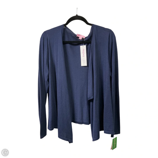 Cardigan Designer By Lilly Pulitzer In Navy, Size: Xl