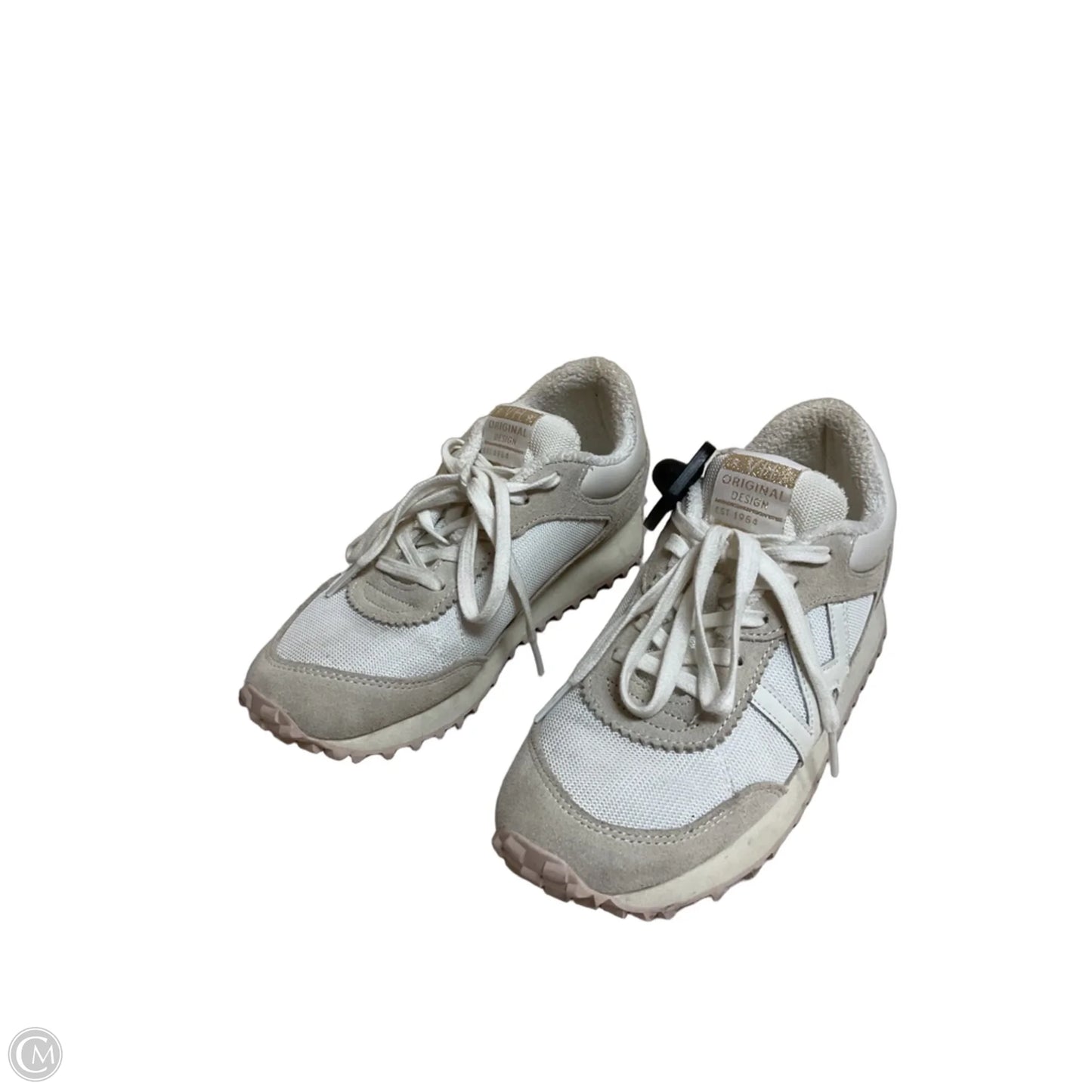Shoes Sneakers By Vintage Havana In Cream, Size: 6.5