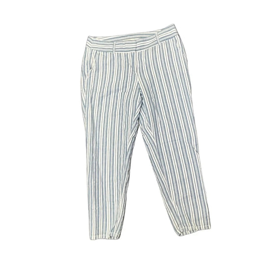 Pants Linen By Loft In Blue, Size: 10
