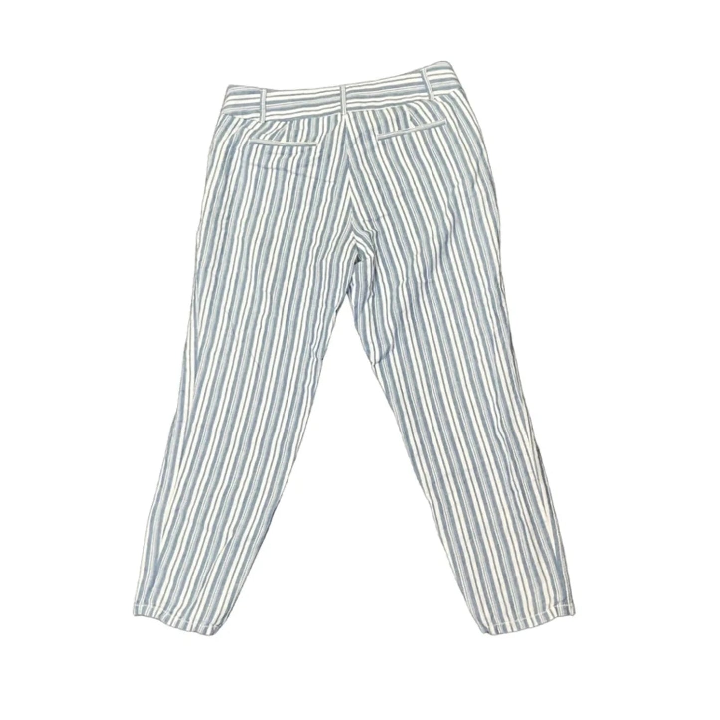 Pants Linen By Loft In Blue, Size: 10