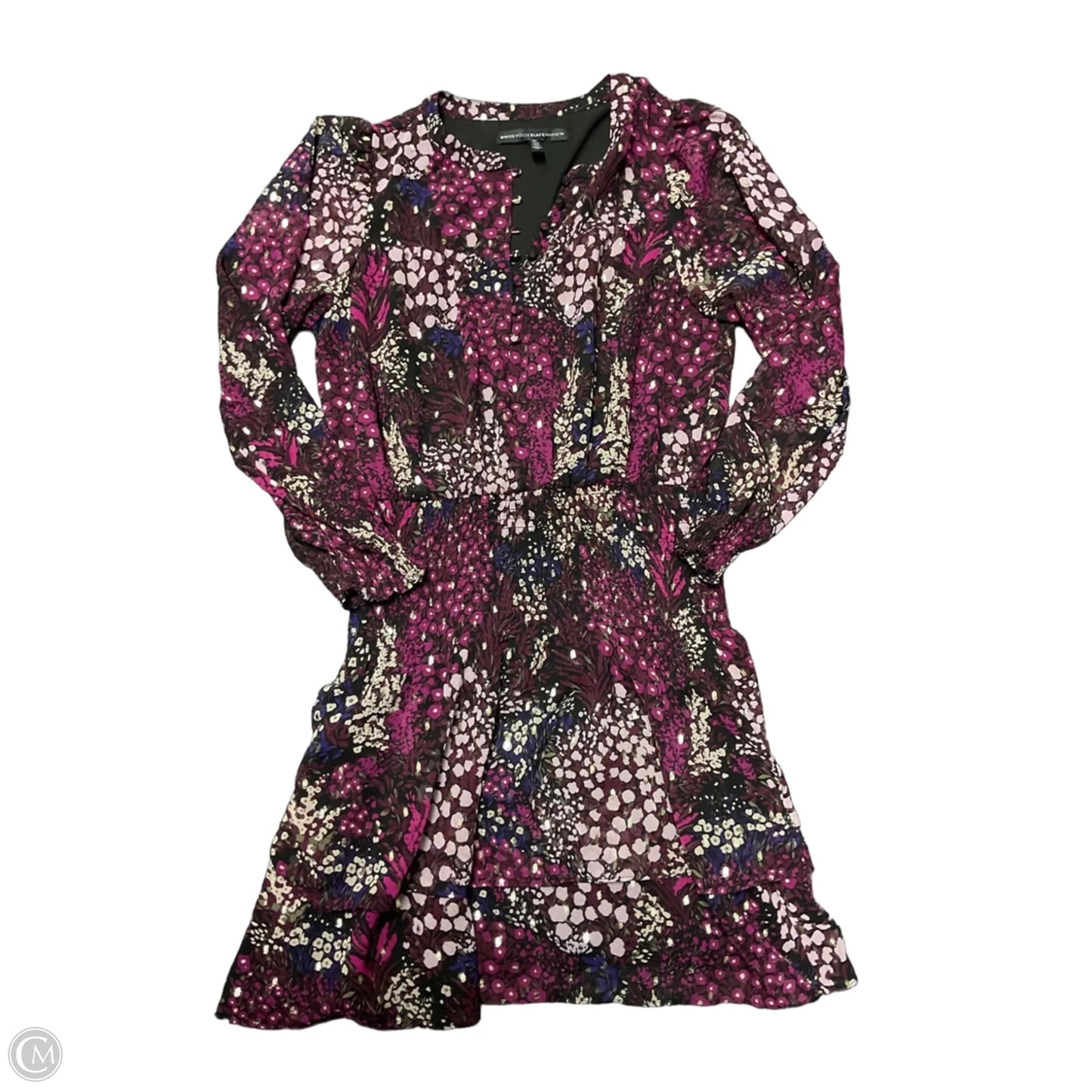 Dress Casual Short By White House Black Market In Purple, Size: Sp