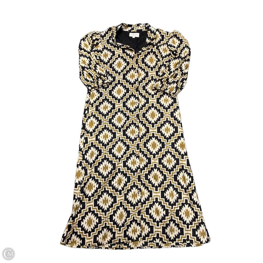 Dress Casual Midi By Cma In Blue & Green, Size: S
