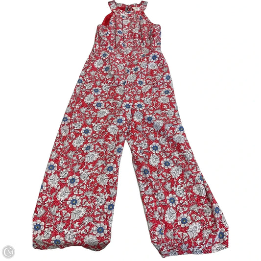 Jumpsuit By Loft In Red, Size: 2p