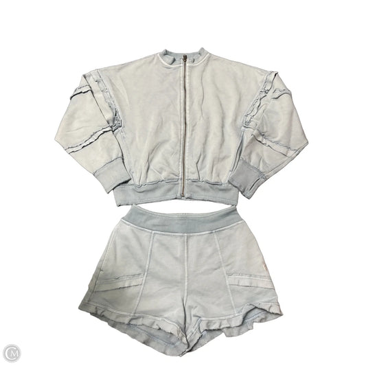 Athletic Shorts 2pc By Free People In Blue, Size: S