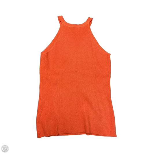 Top Sleeveless By Vila Milano In Orange, Size: S