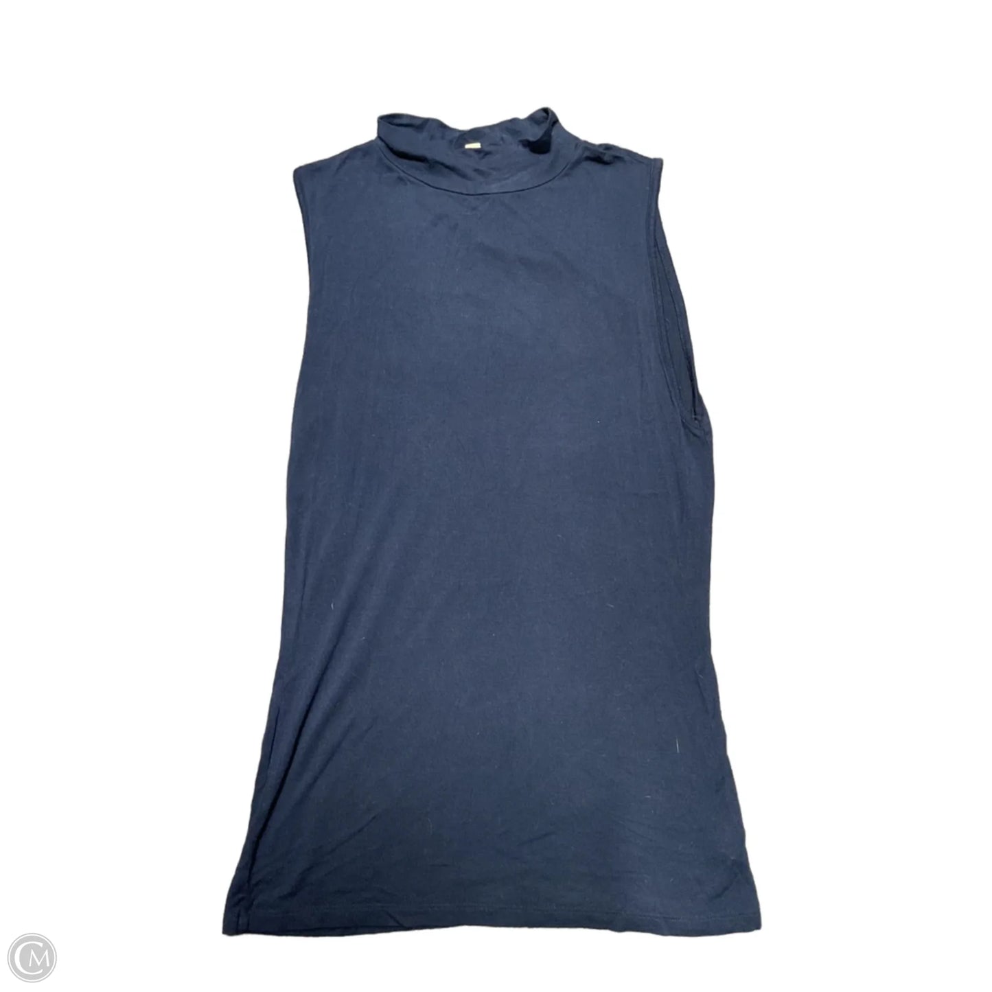Top Sleeveless By Zenana Outfitters In Navy, Size: M