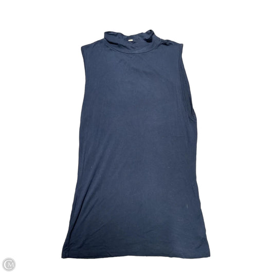Top Sleeveless By Zenana Outfitters In Navy, Size: M