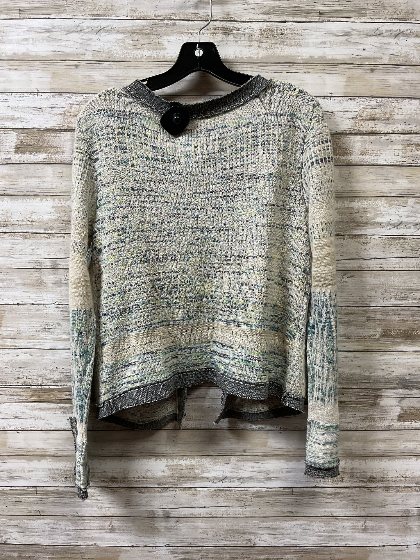 Cardigan By Free People In Cream & Grey, Size:Sp