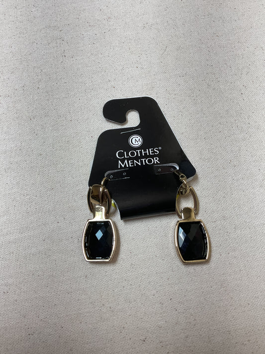 Earrings Clip By    Clothes Mentor In Black & Gold