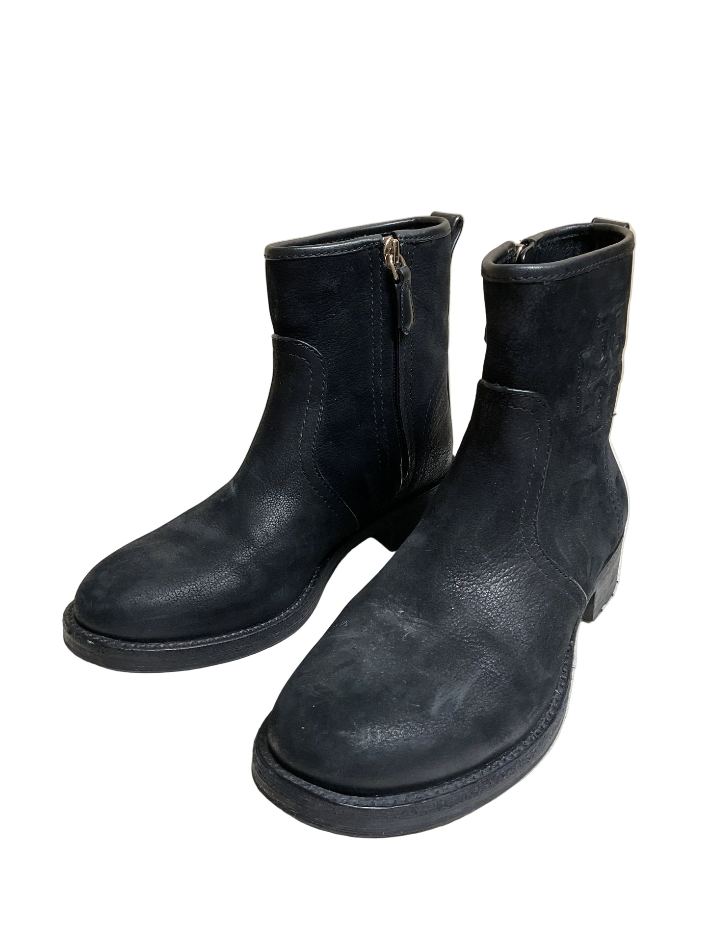 Boots Designer By Tory Burch In Black, Size:6.5
