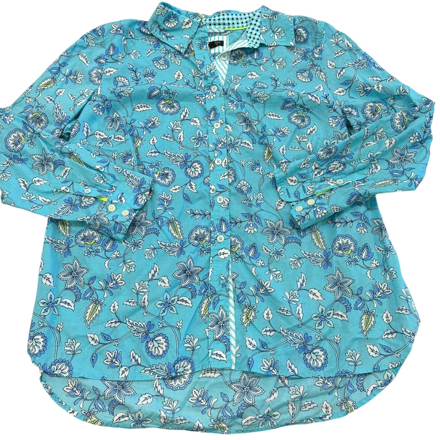 Top Ls By Talbots In Blue, Size:1X