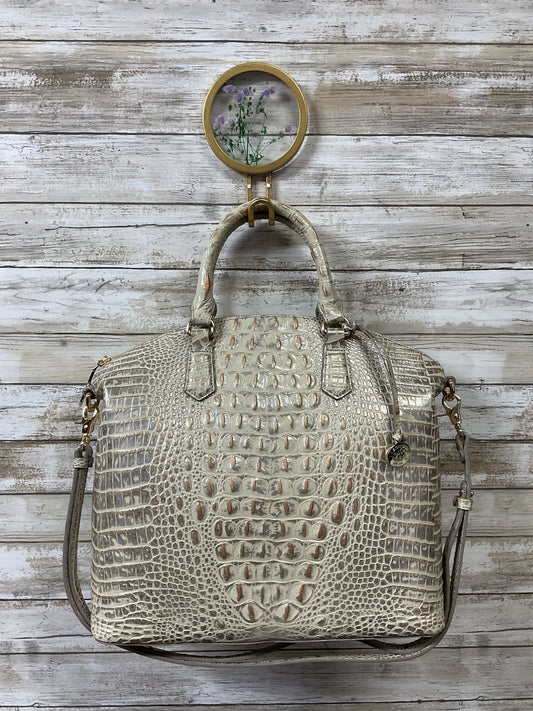 Handbag Designer By Brahmin In Beige, Size:Large