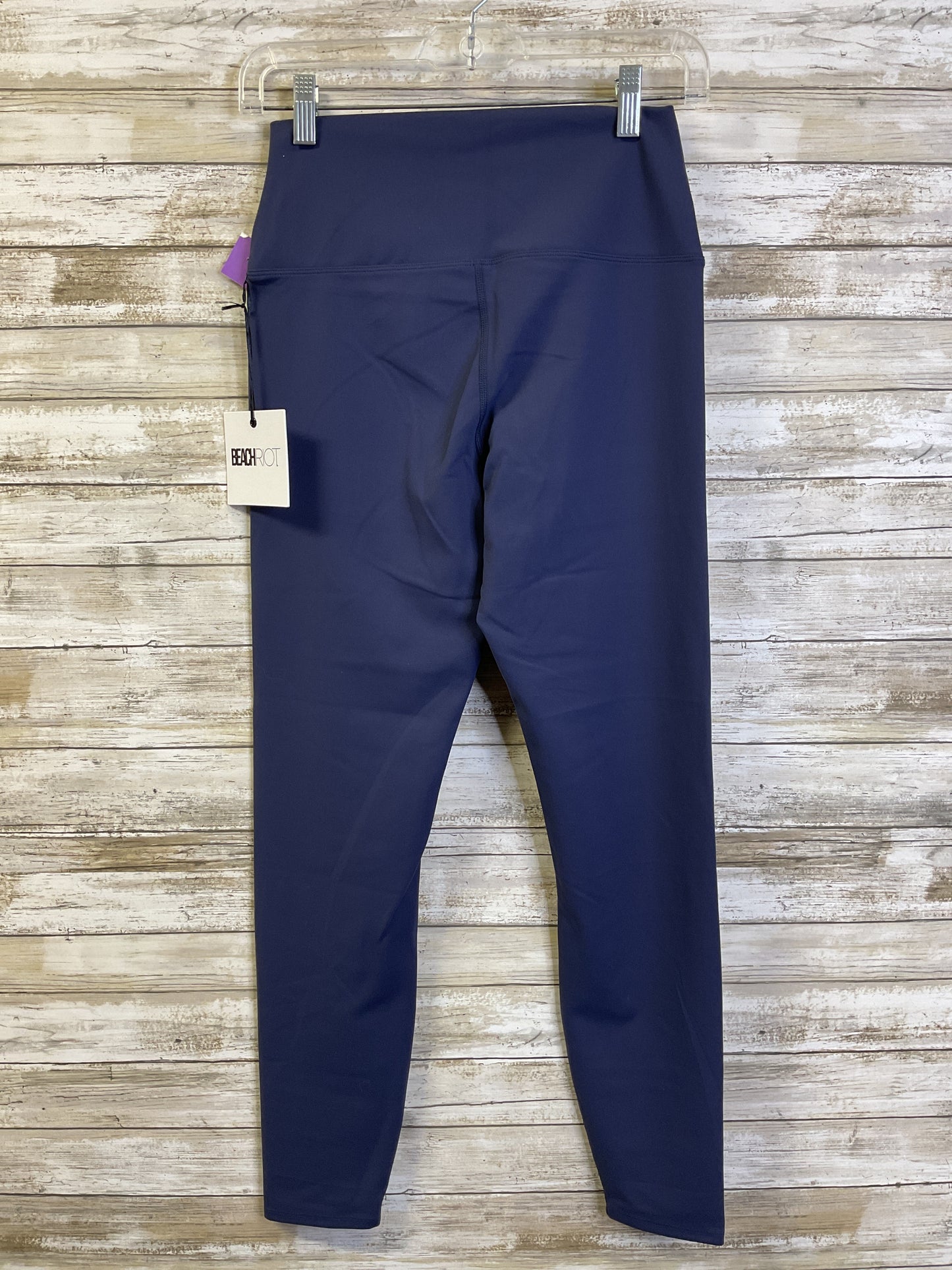 Athletic Leggings By Beach Riot In Navy, Size:M