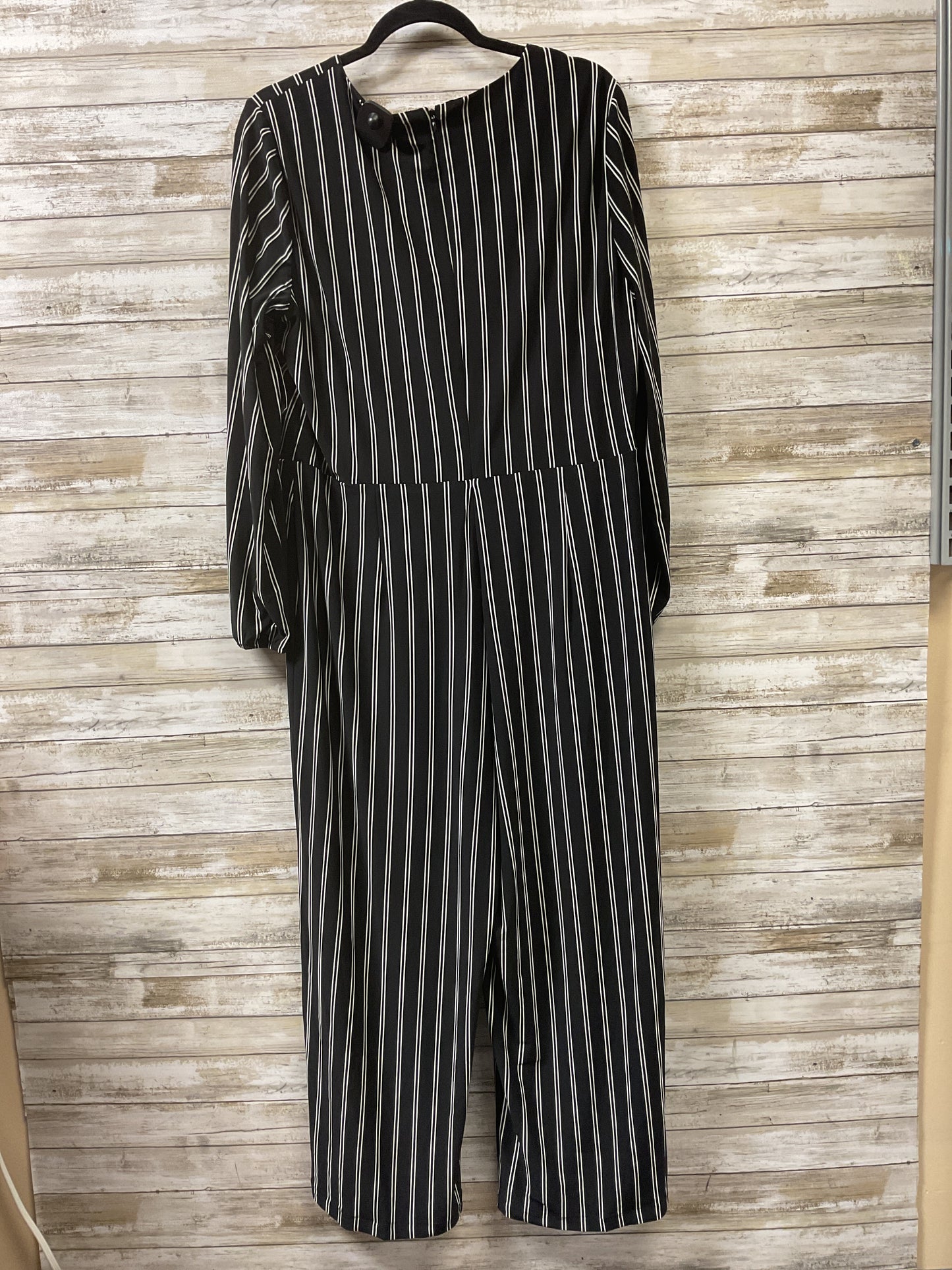 Jumpsuit By Inc In Black & White, Size:16