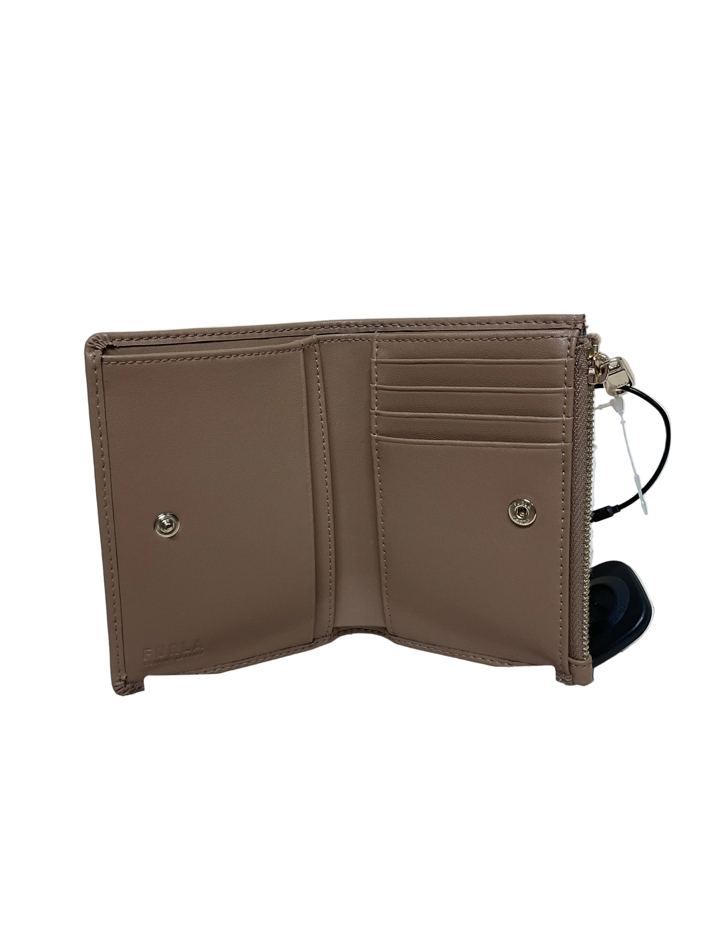 Wallet Luxury Designer By Furla In Tan, Size:Small