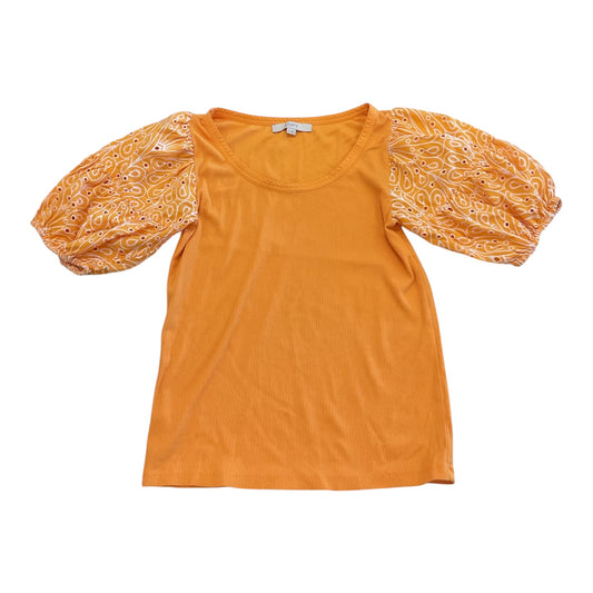 Top Ss By Loft In Orange, Size:M