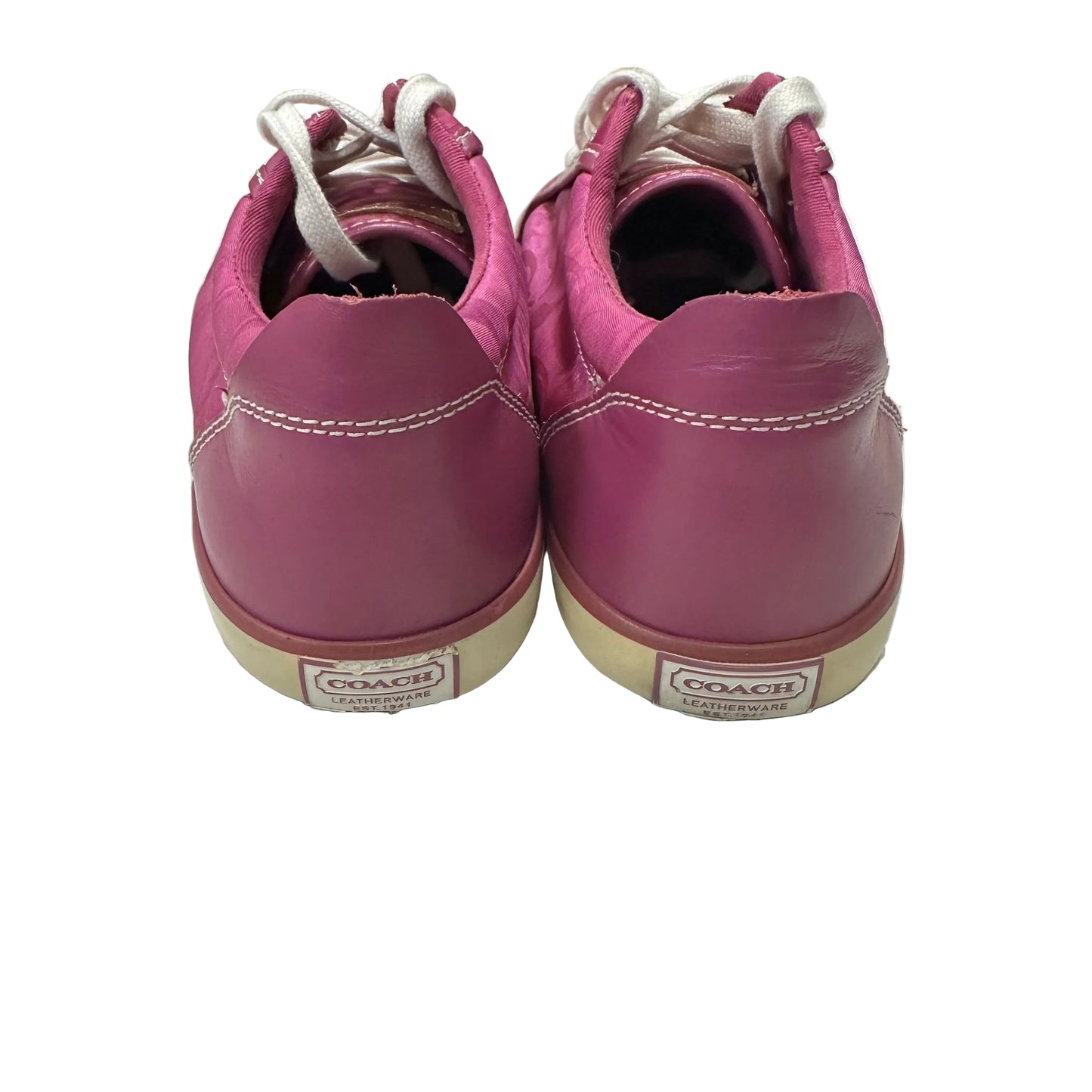 Shoes Designer By Coach In Purple, Size:7