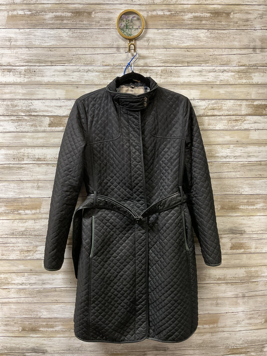 Coat Luxury Designer By Burberry In Black, Size:M