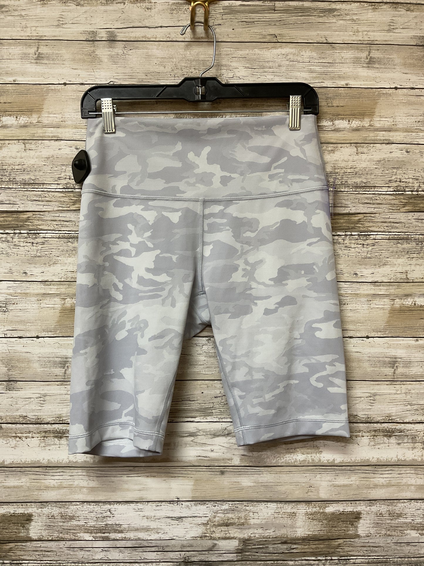 Athletic Shorts By Lululemon In Camouflage Print, Size:10