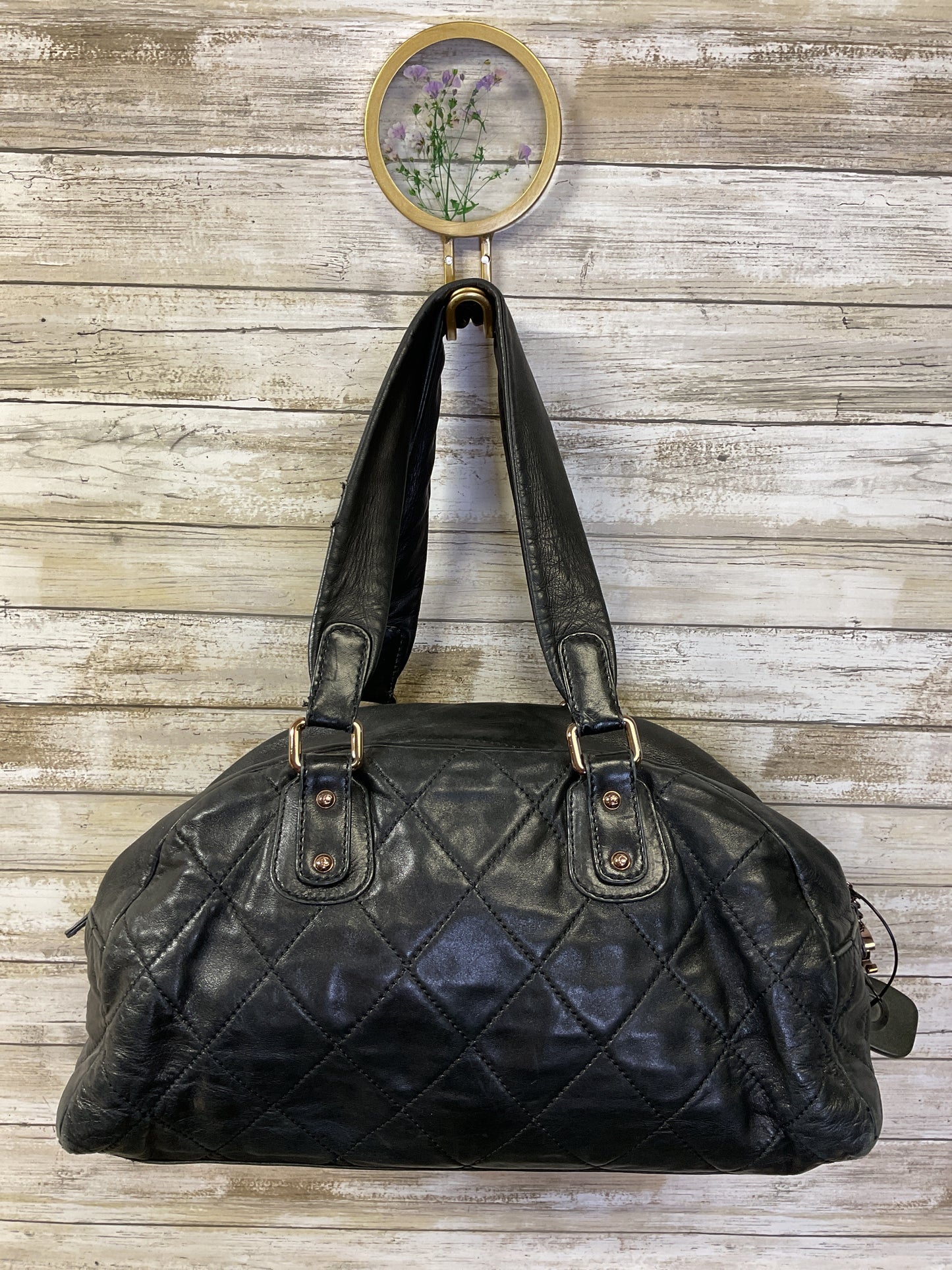 Handbag Luxury Designer by Chanel in Black, Size: Large