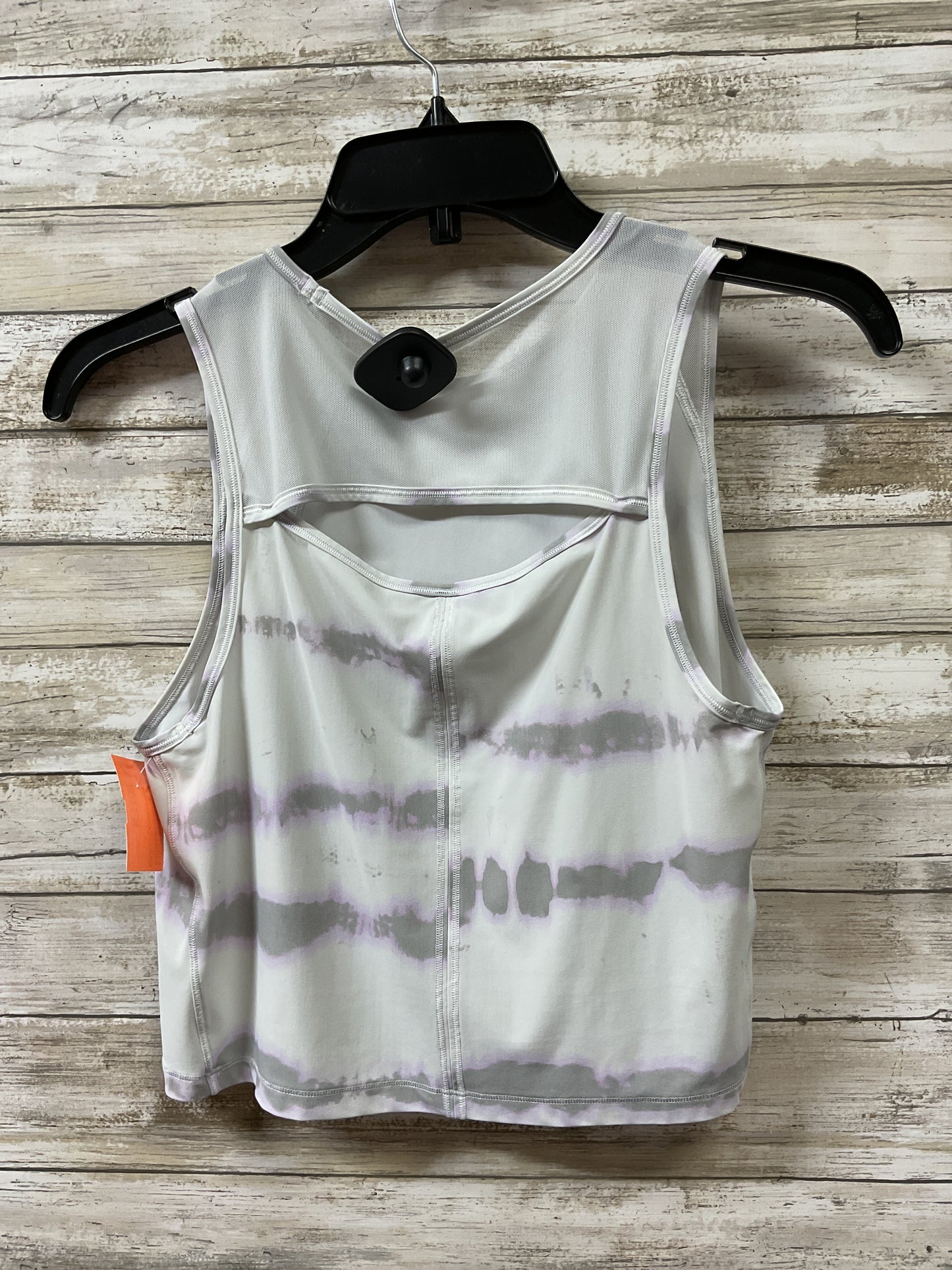 Athletic Tank Top By Lululemon In Grey & Purple