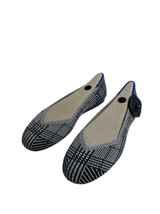 Shoes Flats By Rothys In Black & Brown, Size:9