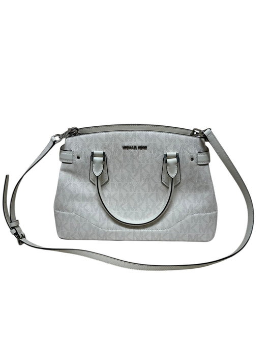Handbag Designer By Michael Kors In White, Size:Large