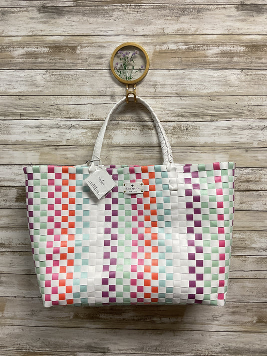 Tote Designer By Kate Spade In Multi, Size:Large