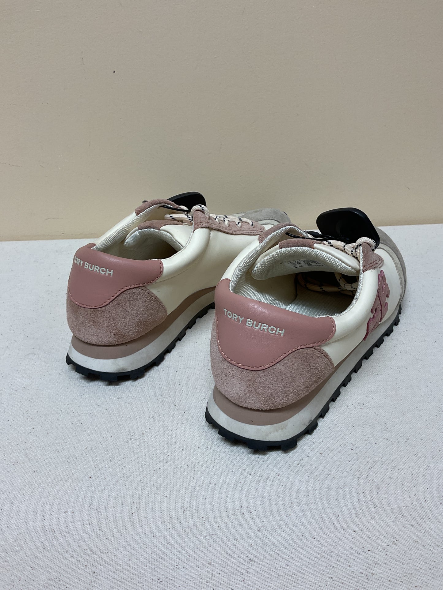 Shoes Designer By Tory Burch In Pink & Tan, Size:8.5