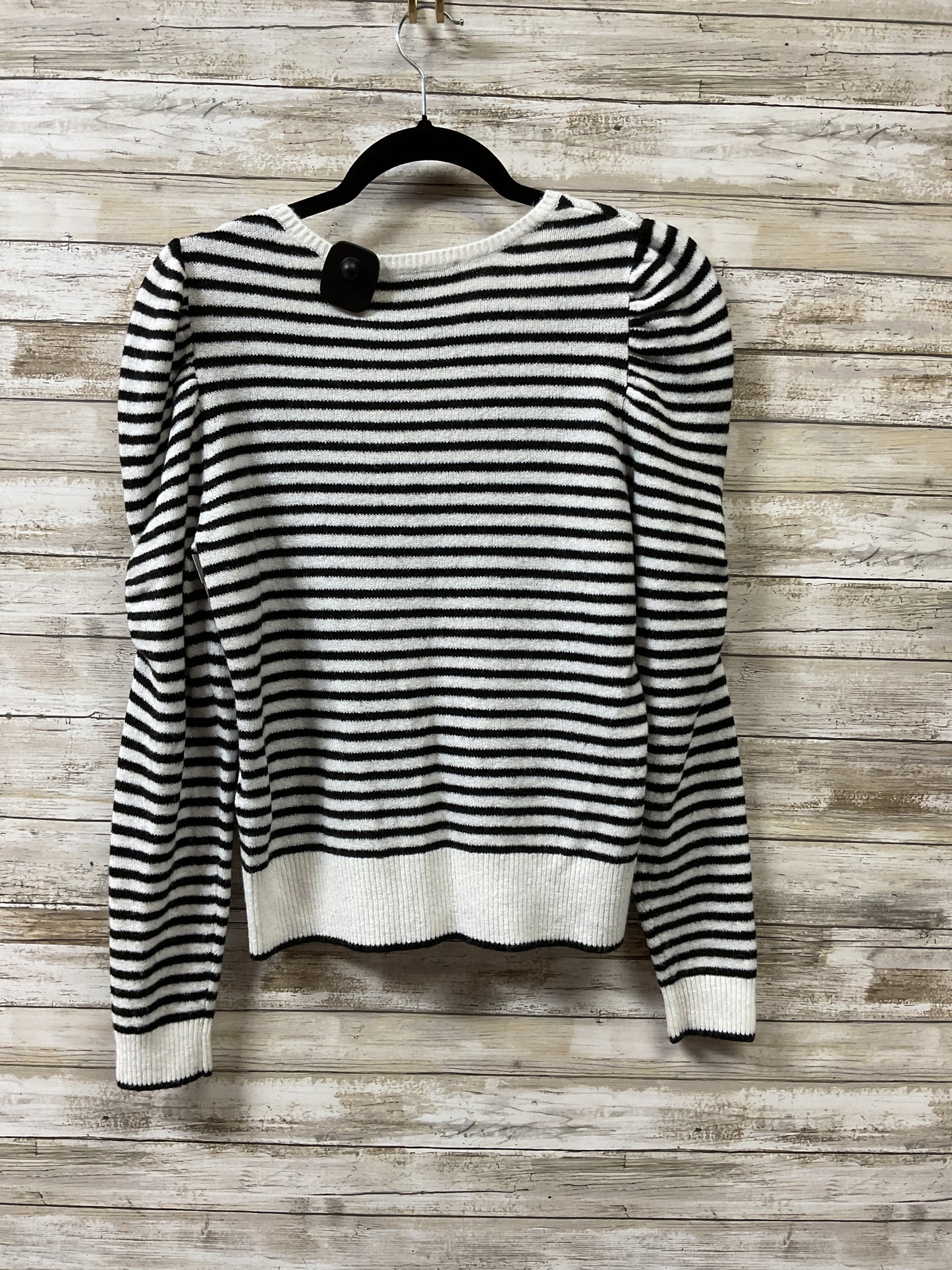 Sweater By White House Black Market In Black & White, Size:S
