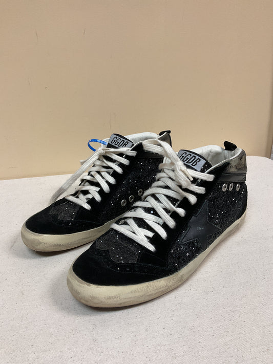 Shoes Luxury Designer By Golden Goose In Black, Size:8.5