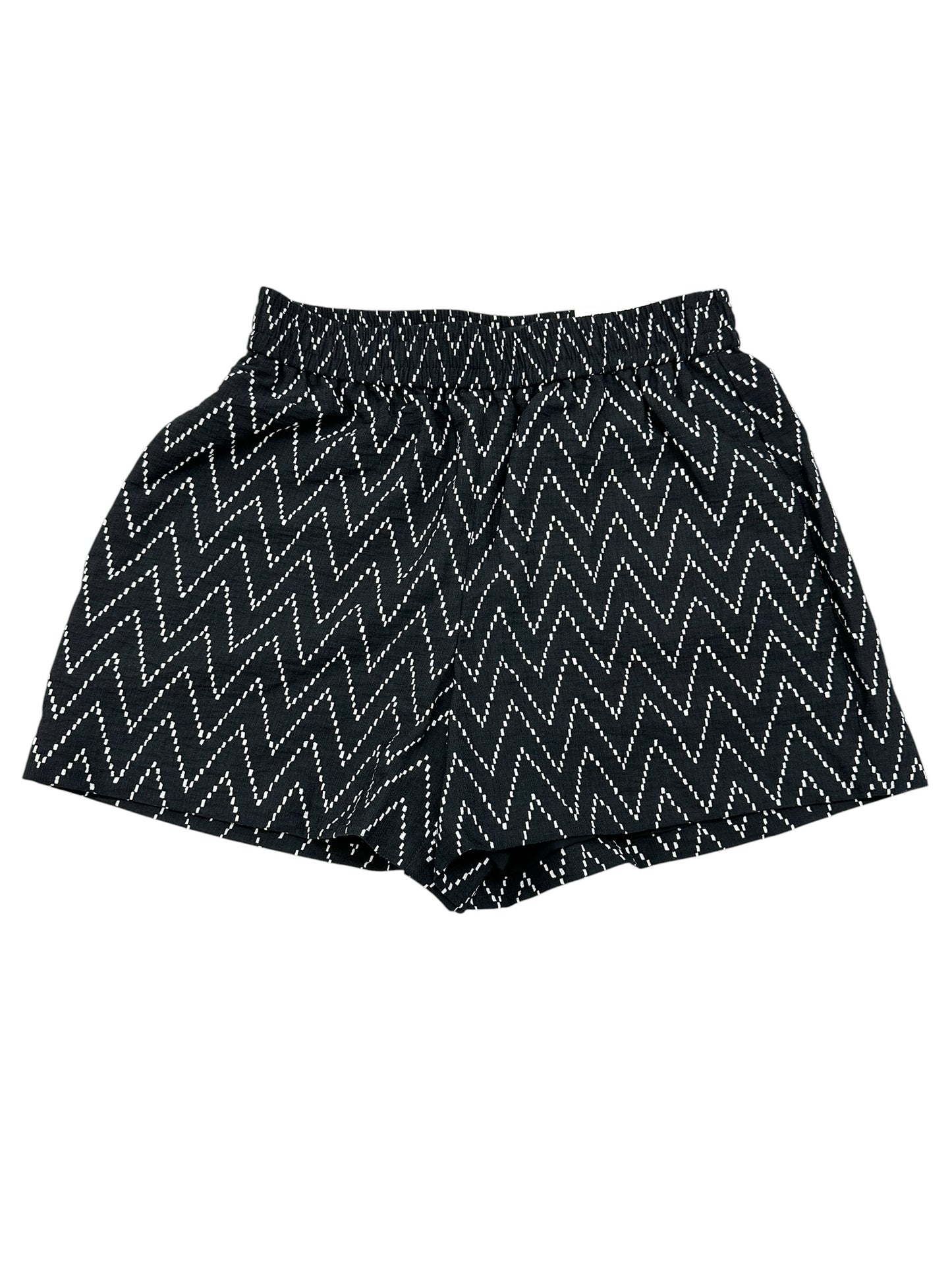 Shorts By Ann Taylor In Black & White, Size:Xs