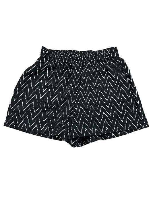 Shorts By Ann Taylor In Black & White, Size:Xs