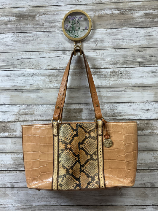 Handbag Designer By Brahmin In Brown, Size:Medium