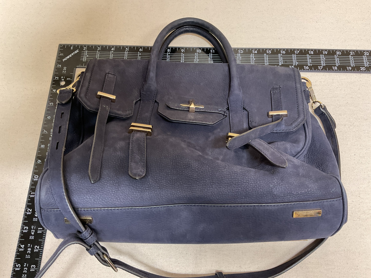 Handbag Designer By Rebecca Minkoff In Blue, Size:Large