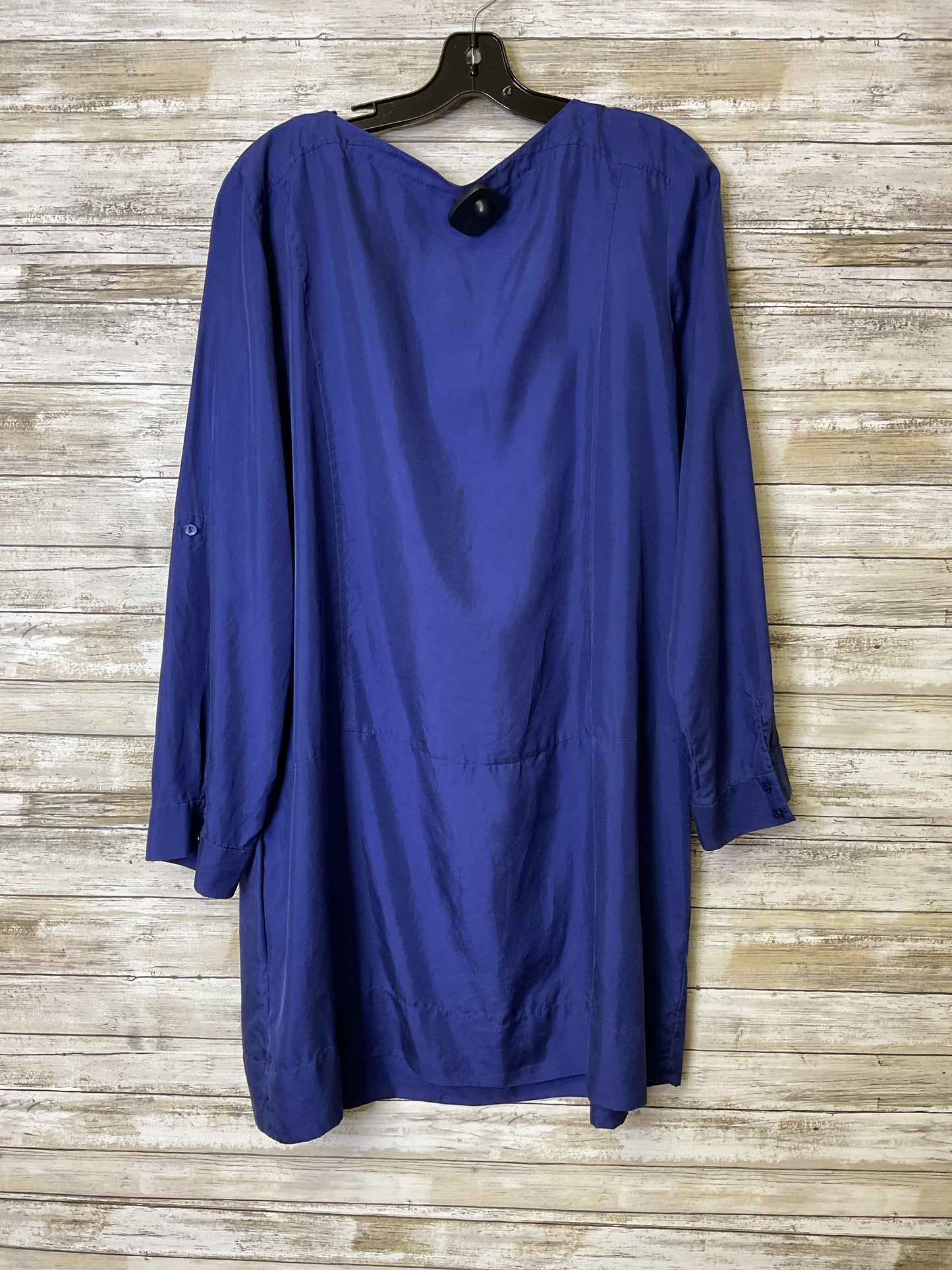 Top Ls By Eileen Fisher In Blue, Size:Xl
