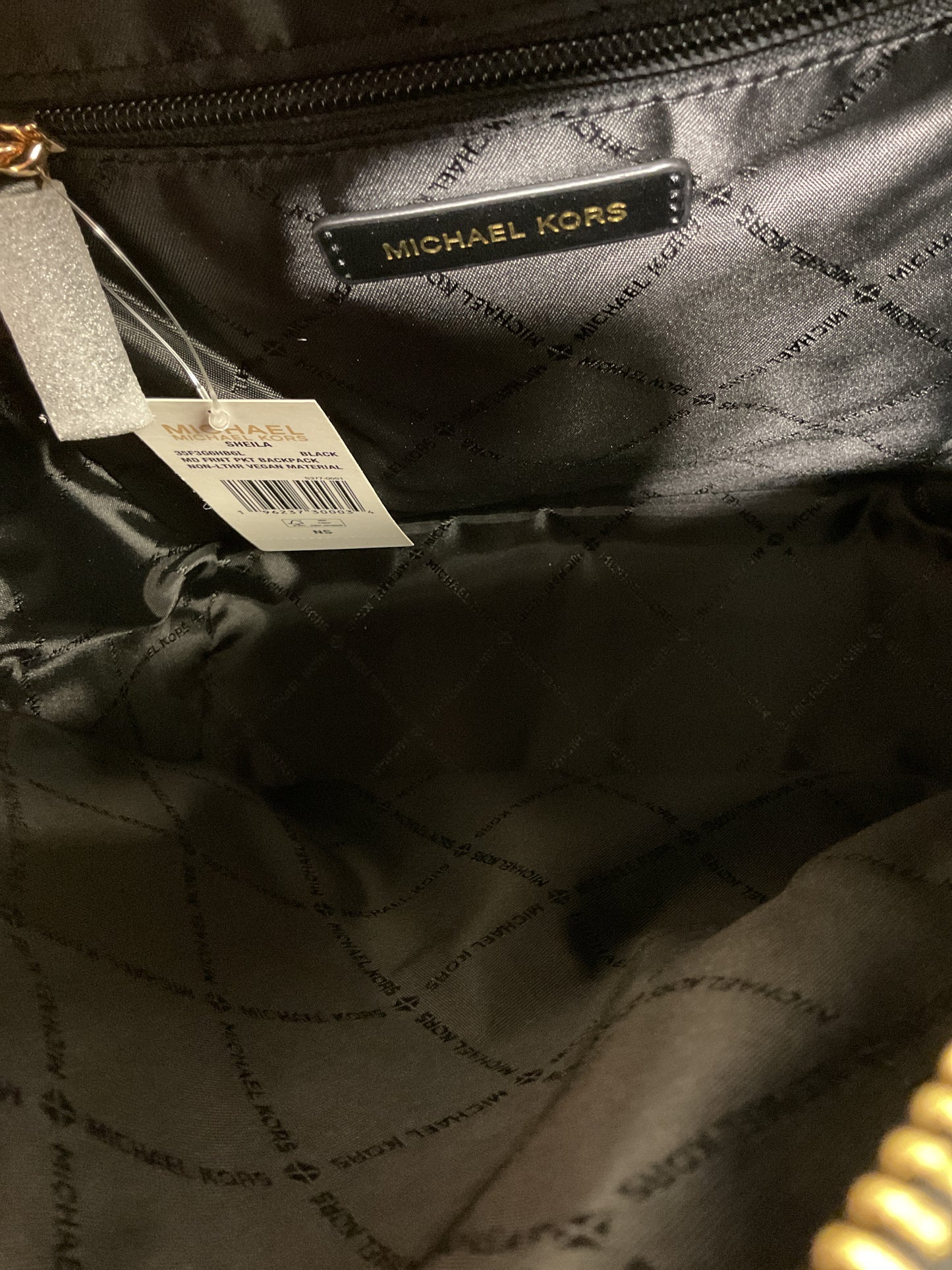Backpack Designer By Michael Kors In Black, Size:Large