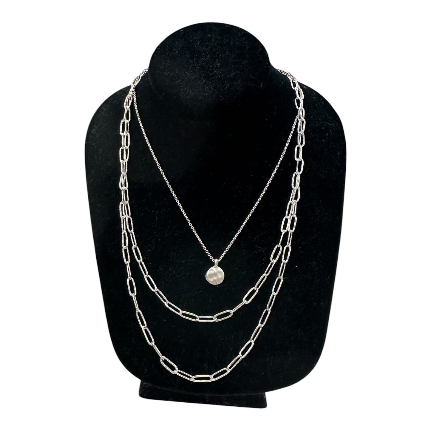Necklace Layered By Francesca’S In Silver