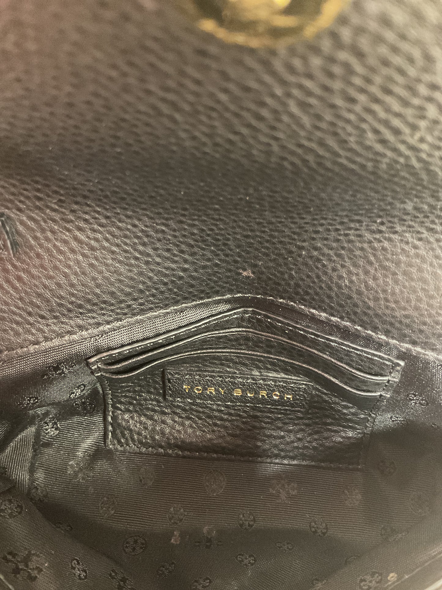 Crossbody Designer By Tory Burch In Black, Size:Small