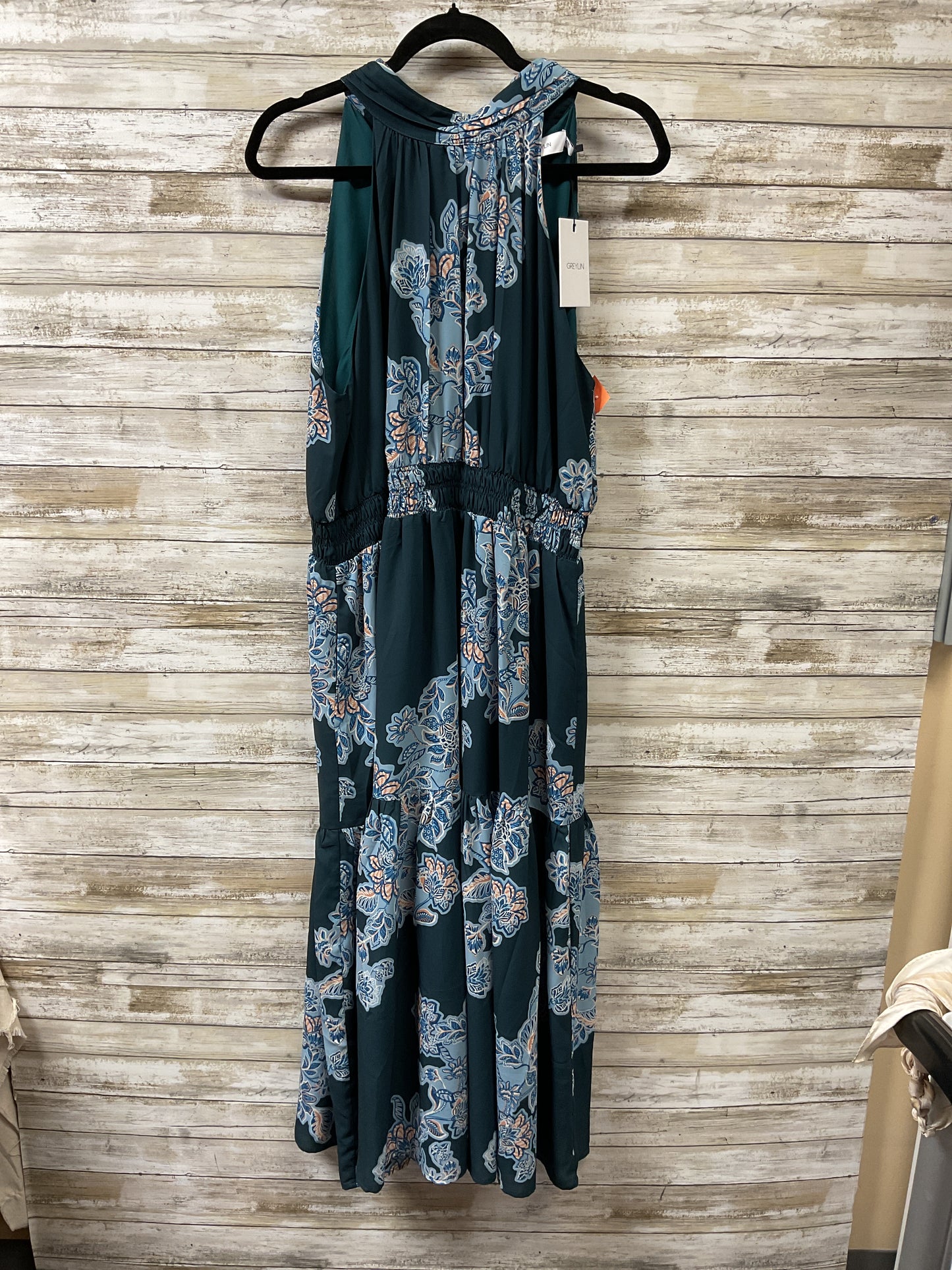 Dress Party Long By Greylin In Teal, Size:L